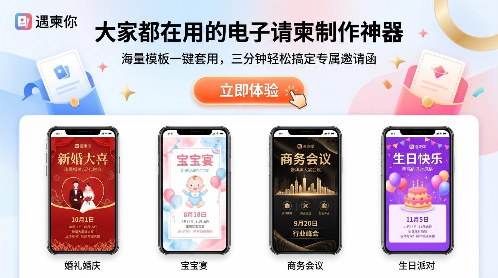 幼儿园亲子活动电子请柬制作指南｜小白也能5分钟搞定，附实用工具测评